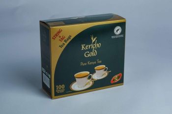 Kericho Gold String and Tagged Tea Bags - 100 pack