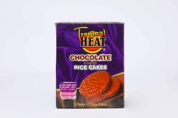 Tropical Heat Chocolate Rice Cakes
