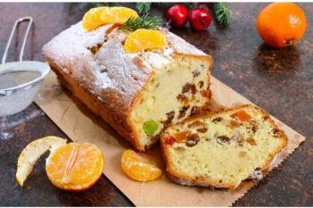 The Friendly Bites Fruitcake Loaf Cake – 900g (Order by 10pm, Next Day Afternoon Delivery)